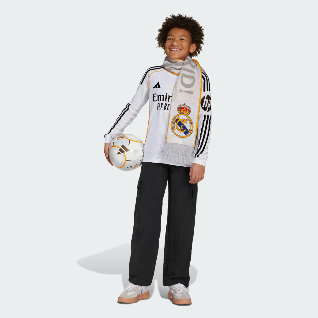 Maillot domicile à manches longues Real Madrid 2526 pour enfants - vue 3