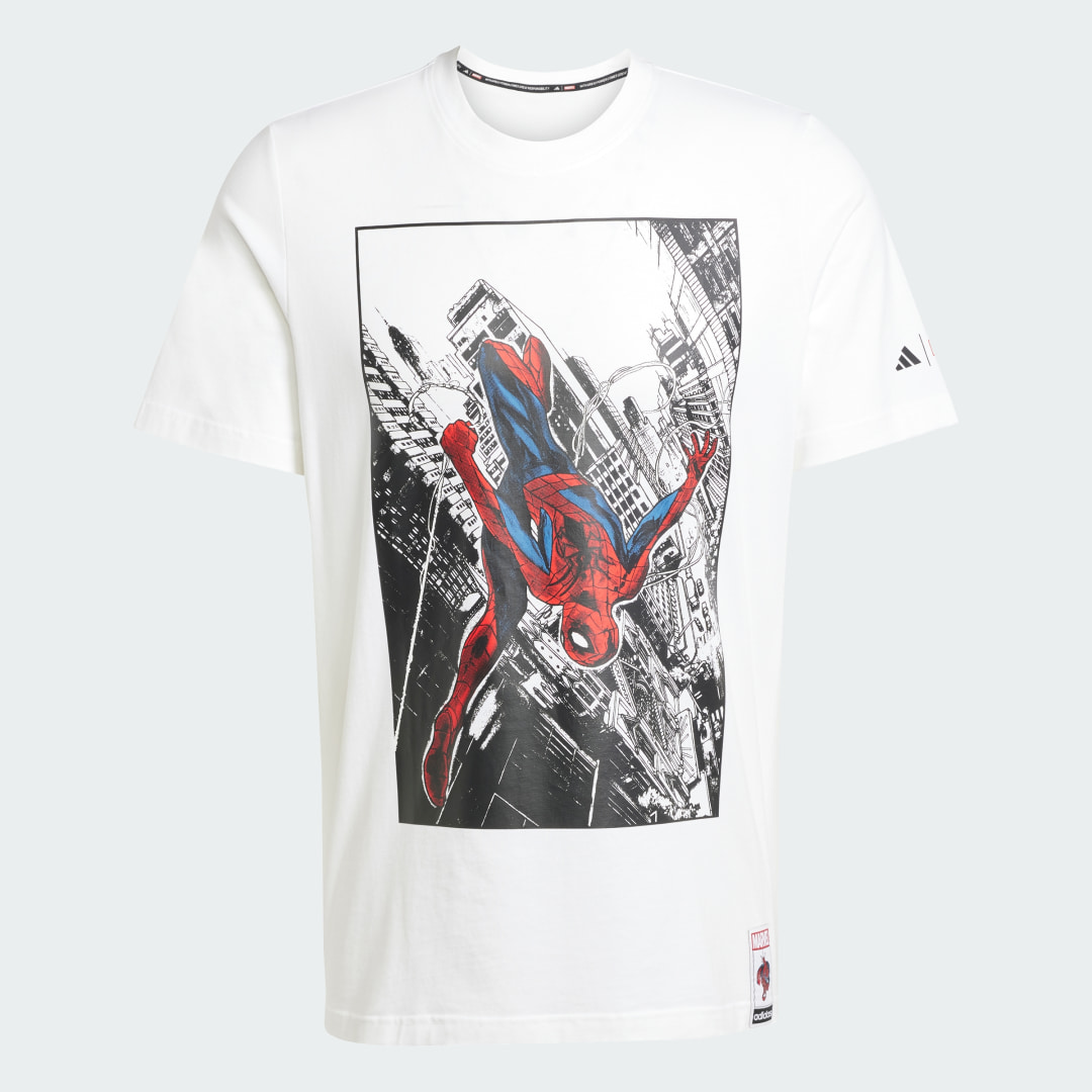 T shirt adidas ©Marvel Spider man Logo - vue 4