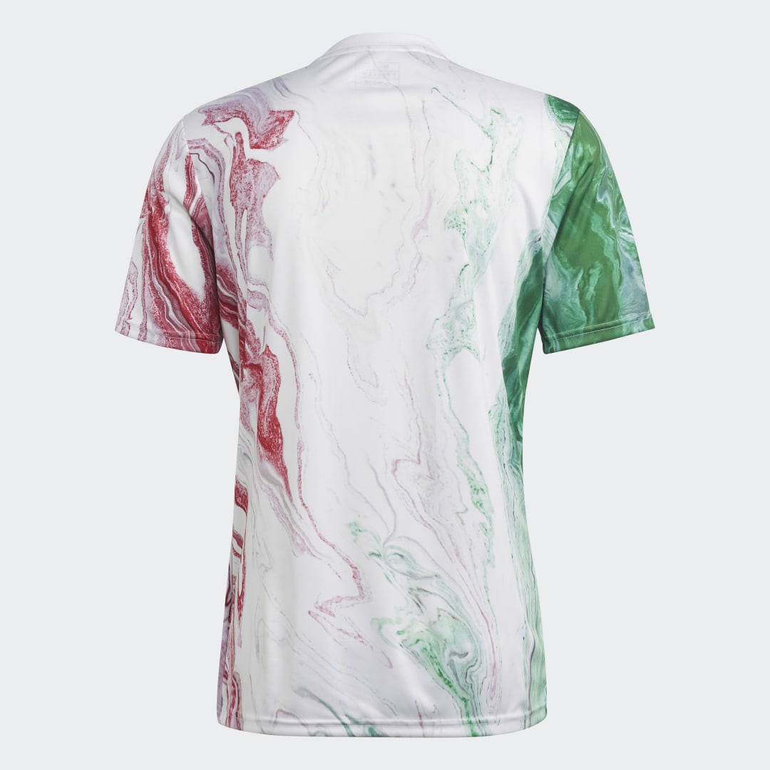 

adidas Jersey Prepartido Italia Hombre, Verde/blanco/rojo