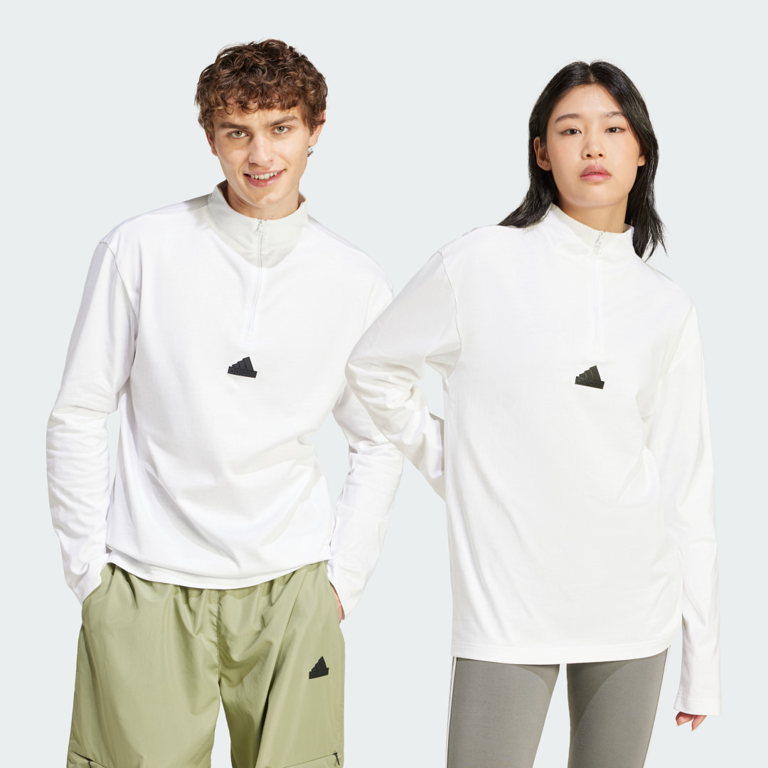 Adidas adiClub Longsleeve met Rits