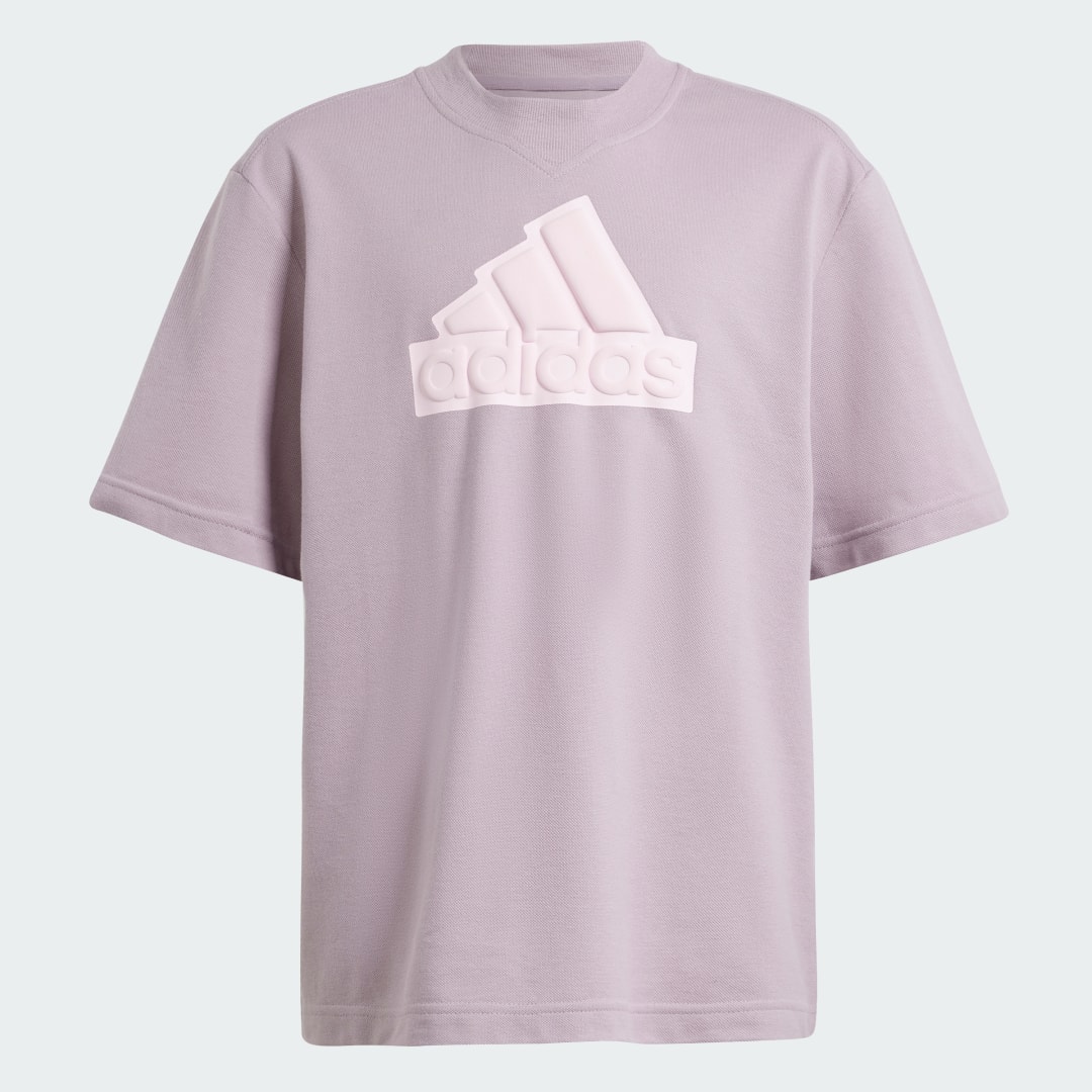 

adidas Camiseta Future Icons Logo Piqué Niño, Rosa