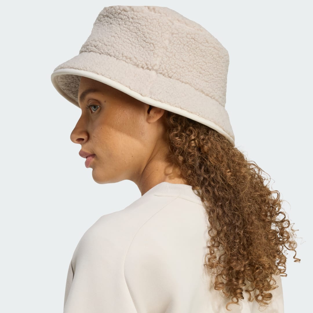Chapeau bucket hivernisé en Teddy - vue 2