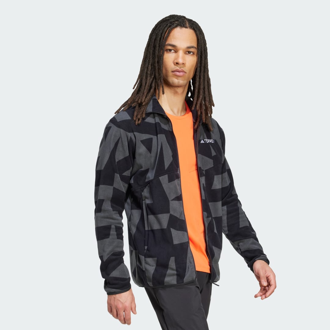 Adidas Terrex Multi Printed Fleece Ritsjack