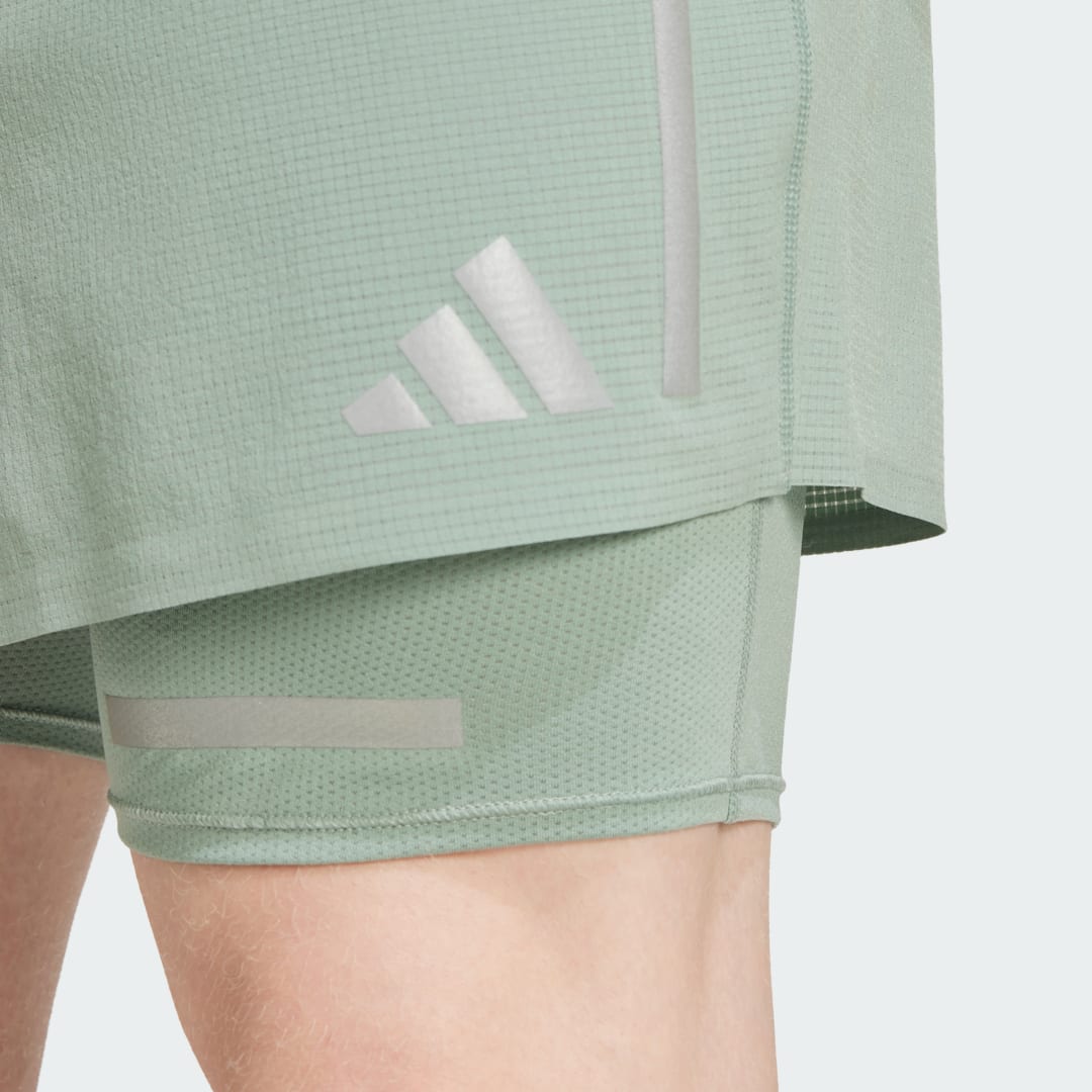 Adidas Ultimate Running Reflective 2-in-1 Short