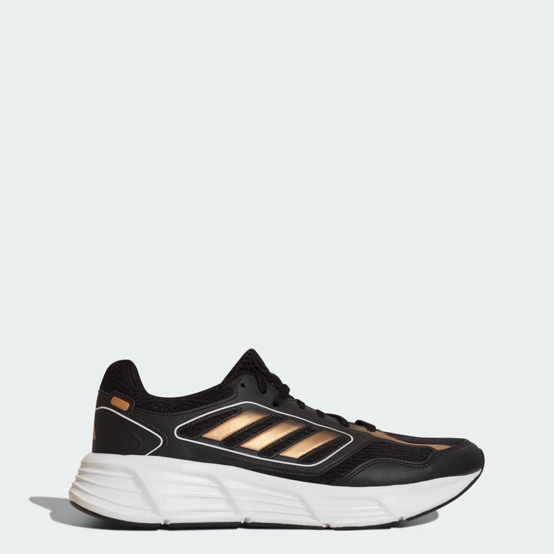 

adidas Tenis Galaxy Star Unisex, Negro/copper gris/blanco
