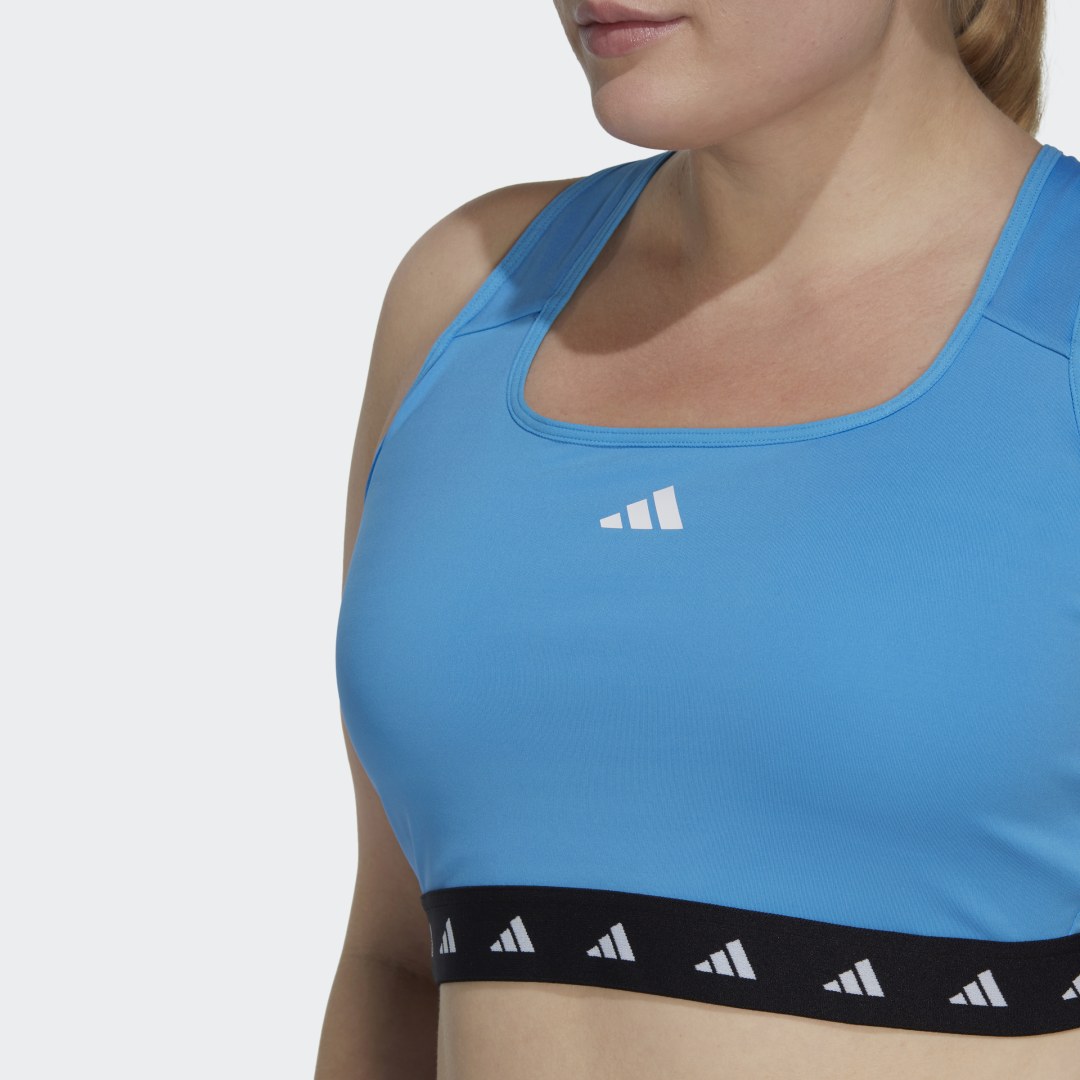 

adidas Top Deportivo Powerreaction Techfit Soporte Medio Mujer, Negro