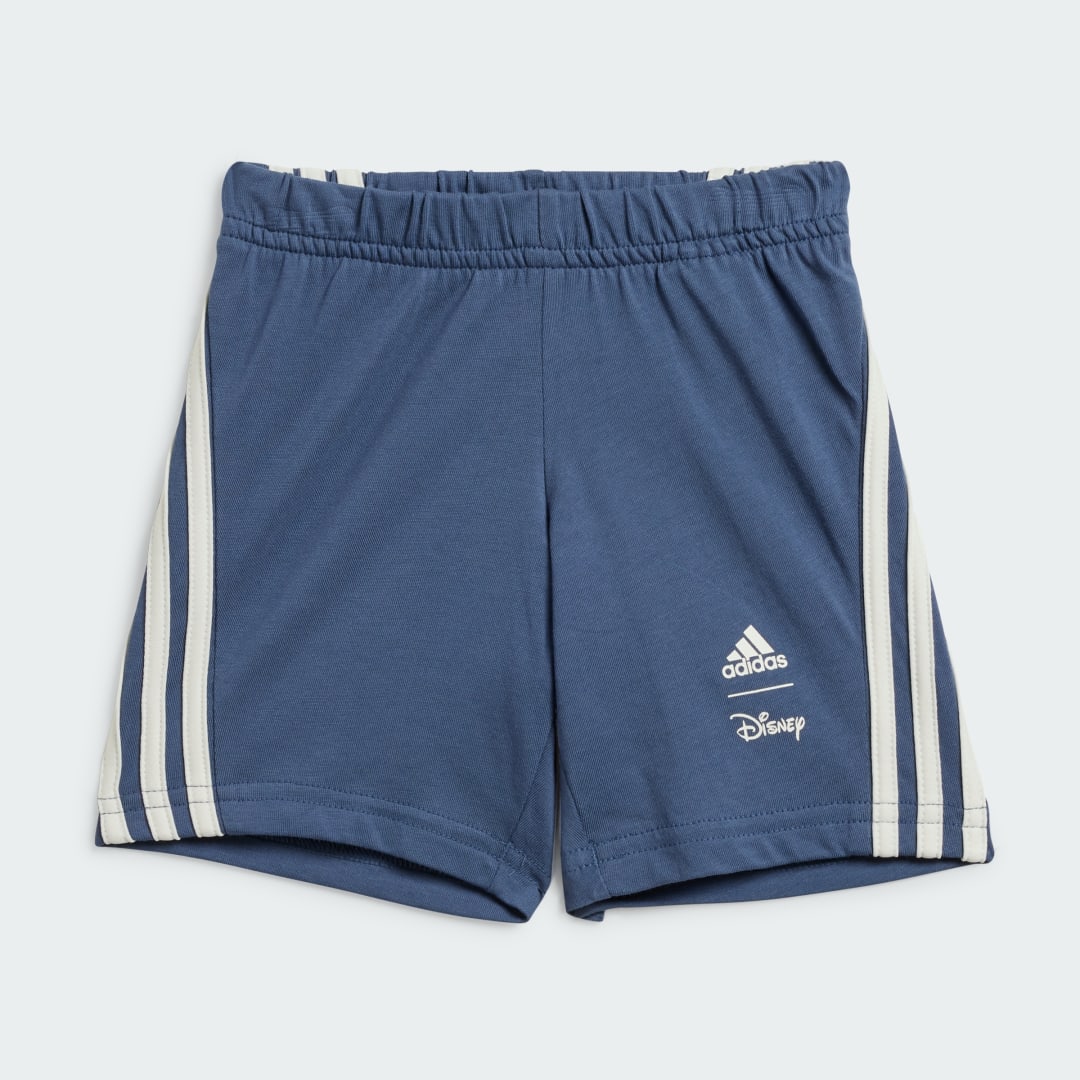 

adidas Conjunto Camiseta y Shorts Disney Mickey Mouse Niño, Blanco