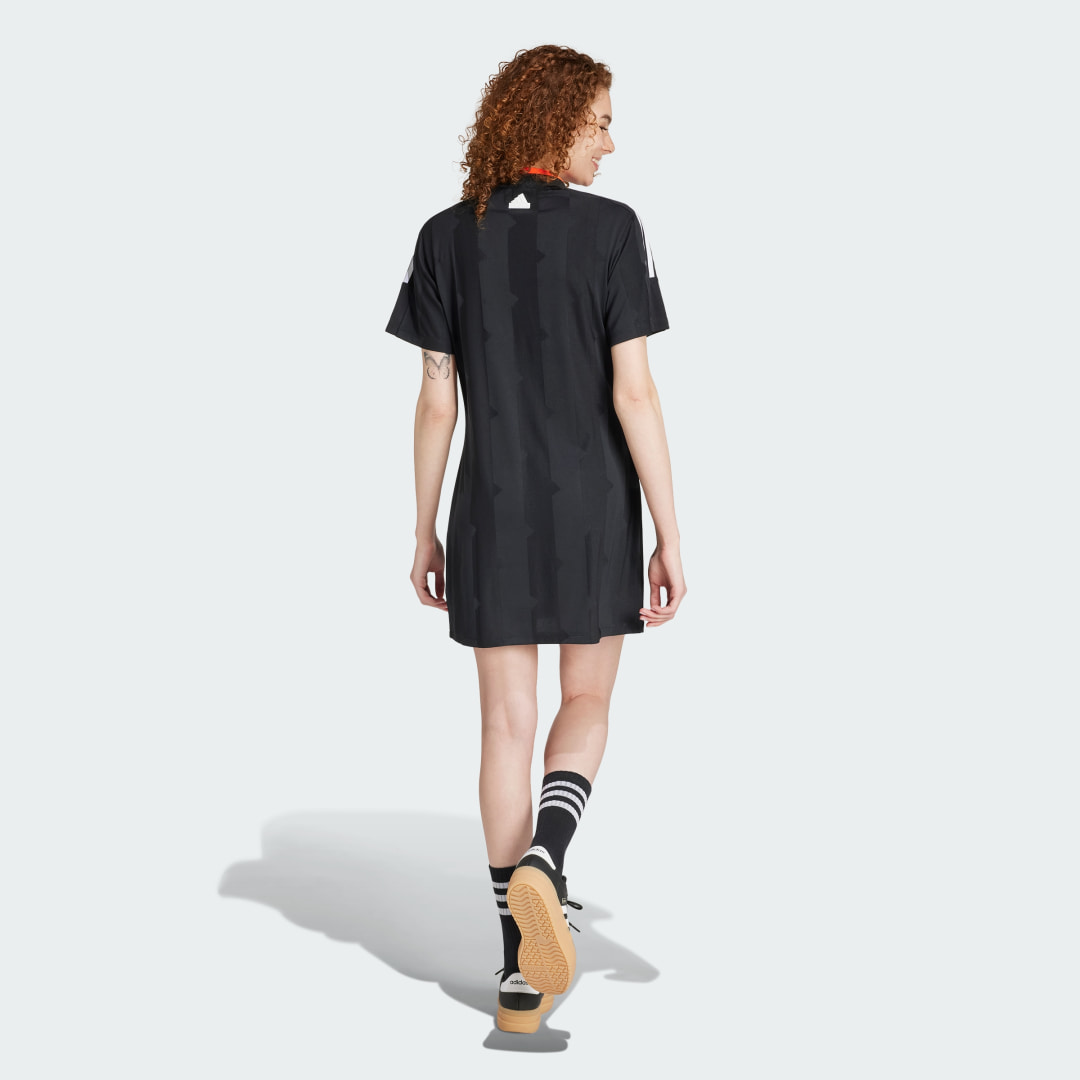 Adidas Tiro Cut 3-Stripes Jacquard T-shirtjurk