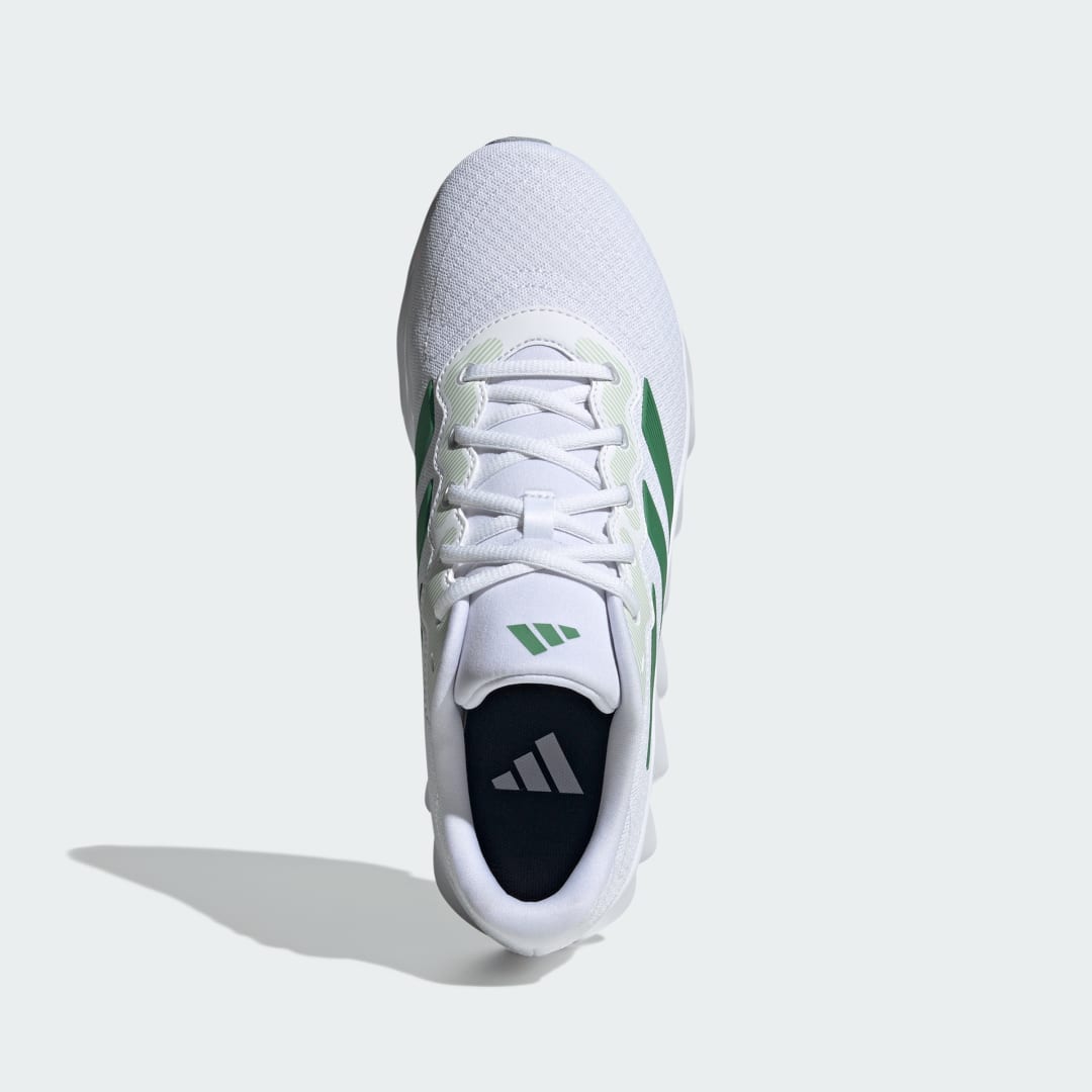 

adidas Tenis de Running Switch Move Unisex, Blanco/preloved verde/linen verde