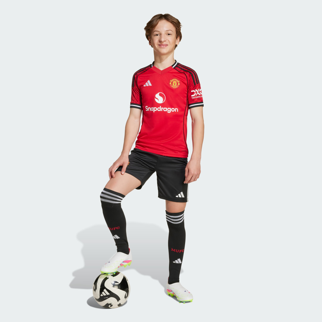 Adidas Manchester United 25 26 Thuisshort Kids