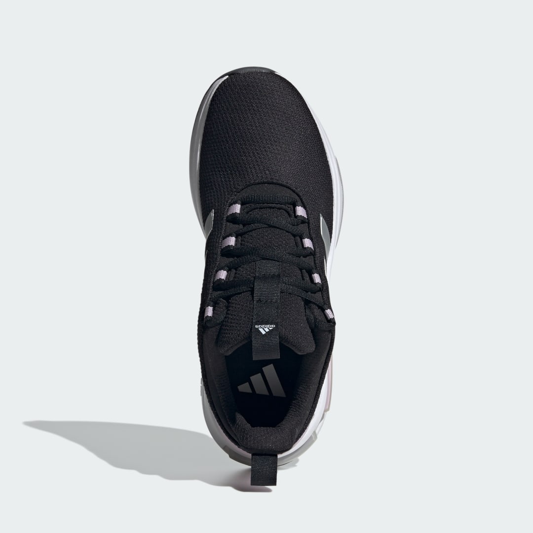 

adidas Tenis Racer Tr23 Mujer, Negro/plata gris/ice lavender