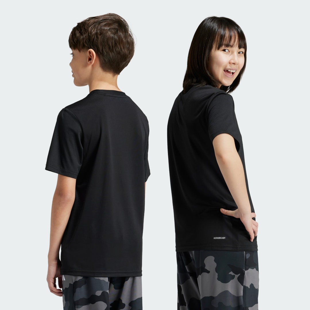 Adidas Train Essentials Seasonal Print T-shirt Kids