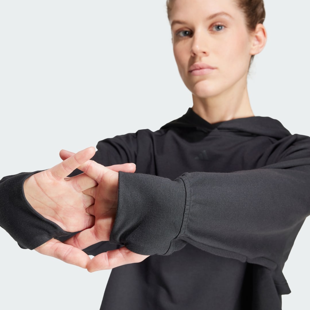 Adidas Power Loose Fit Back-Ventilation Hoodie