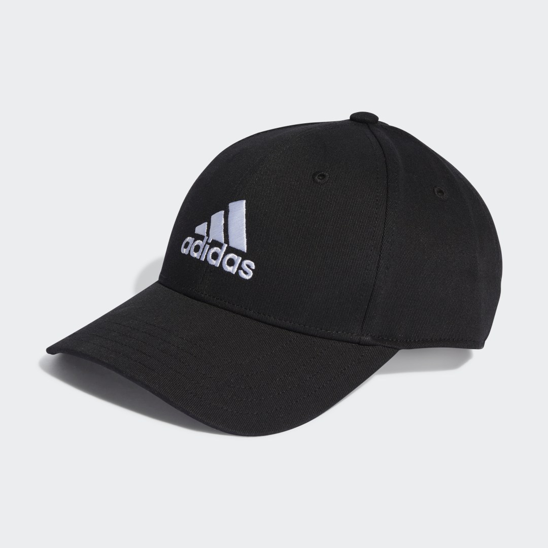 

adidas Gorra de Béisbol de Sarga de Algodón Unisex, Blanco