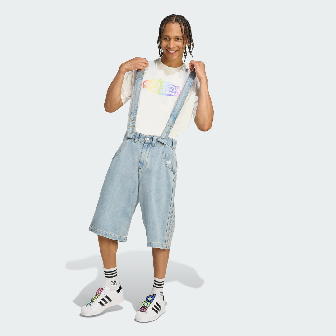 Thumbnail - adidas x Jeremy Scott Denim Latzhose