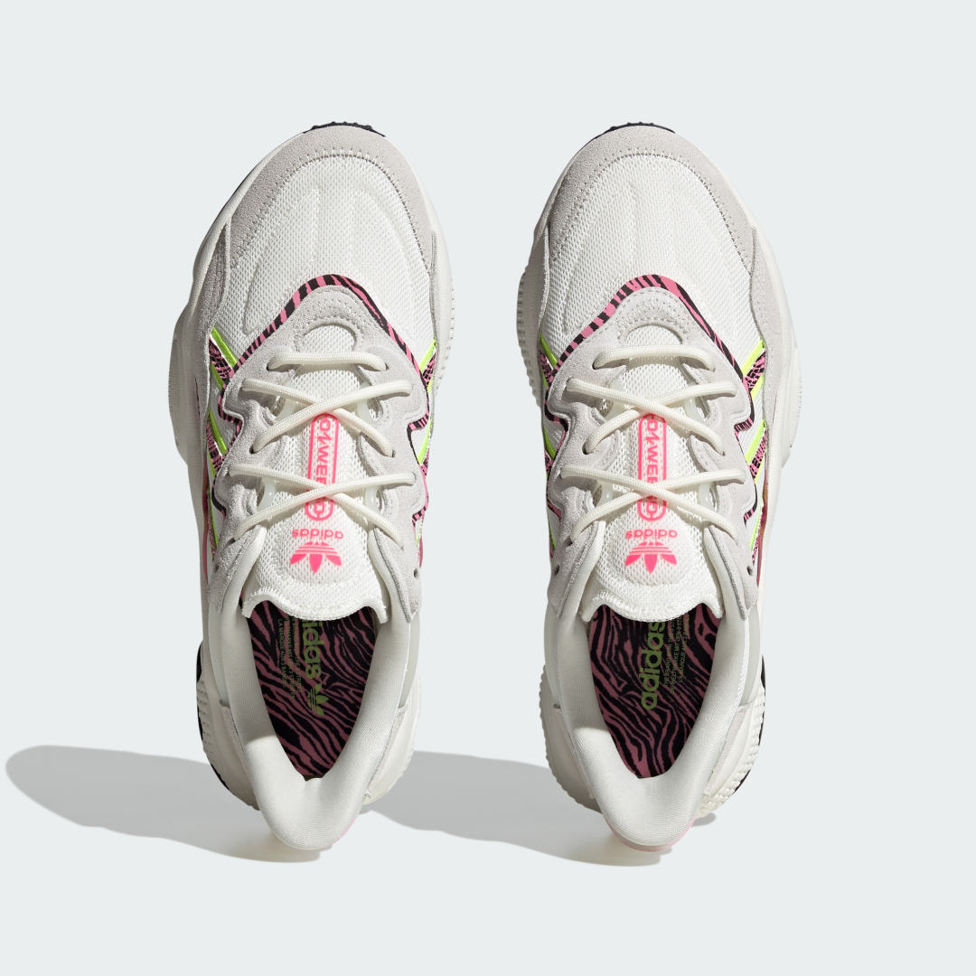 Adidas Ozweego sneaker Off White / Solar Yellow / Lucid Pink