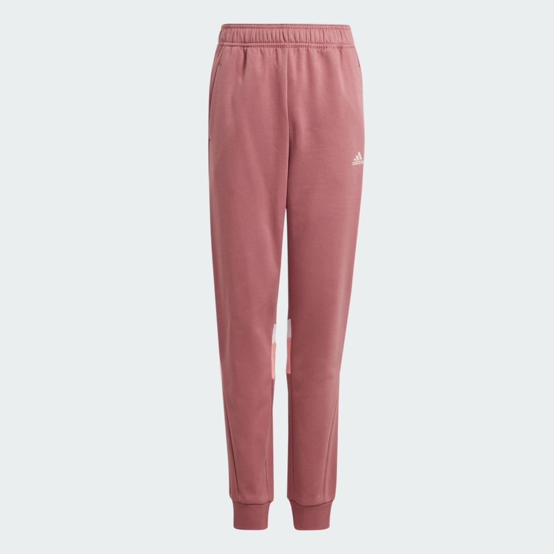 Adidas Tiberio 3-Stripes Colorblock Fleece Broek Kids