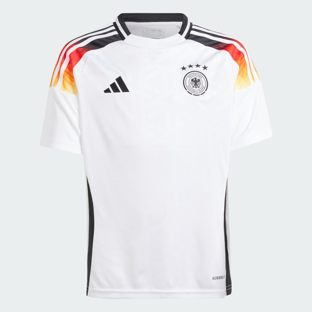 adidas Germany Home Jersey / EURO24, fotballdrakt, junior White