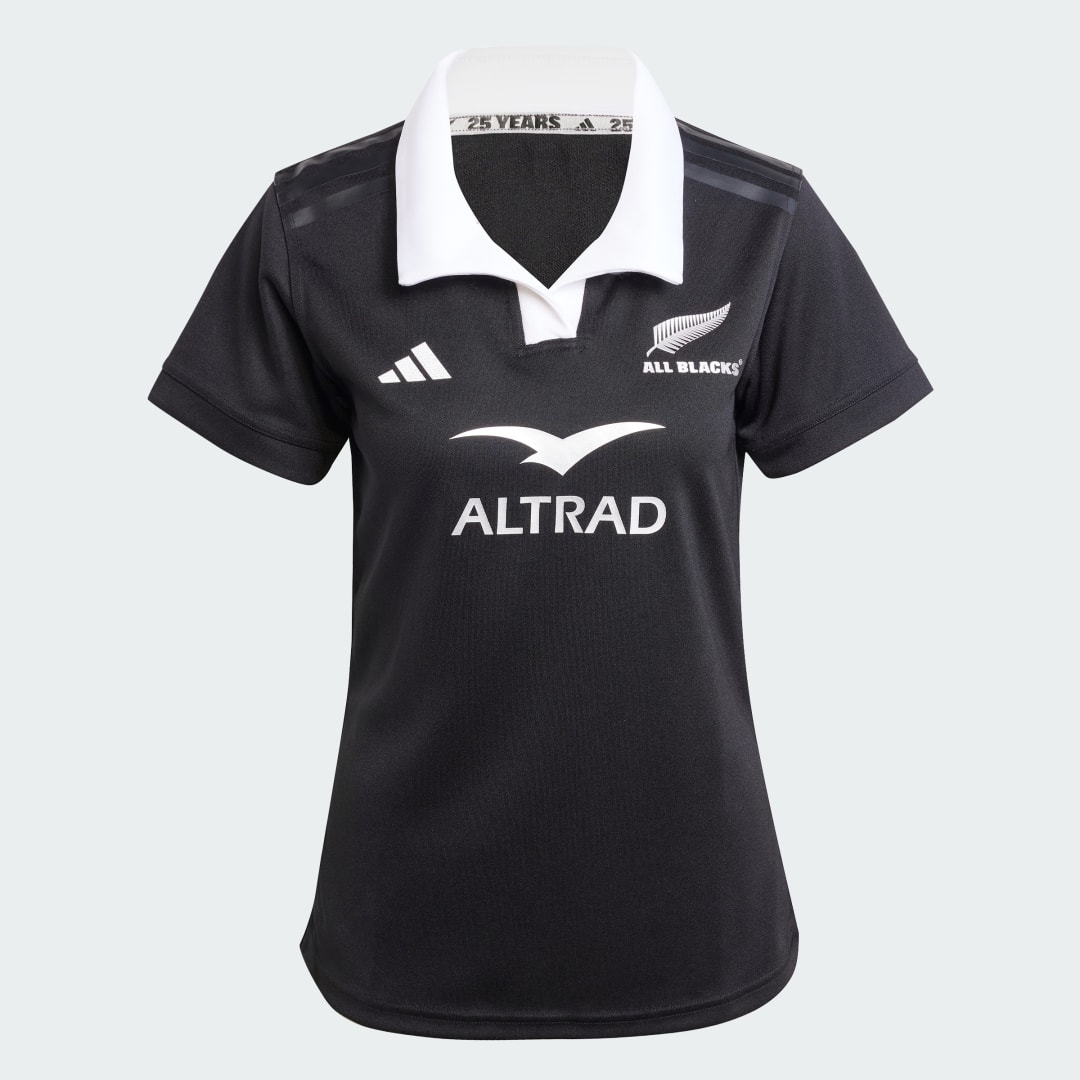 Adidas All Blacks AEROREADY Rugbyshirt met Korte Mouwen