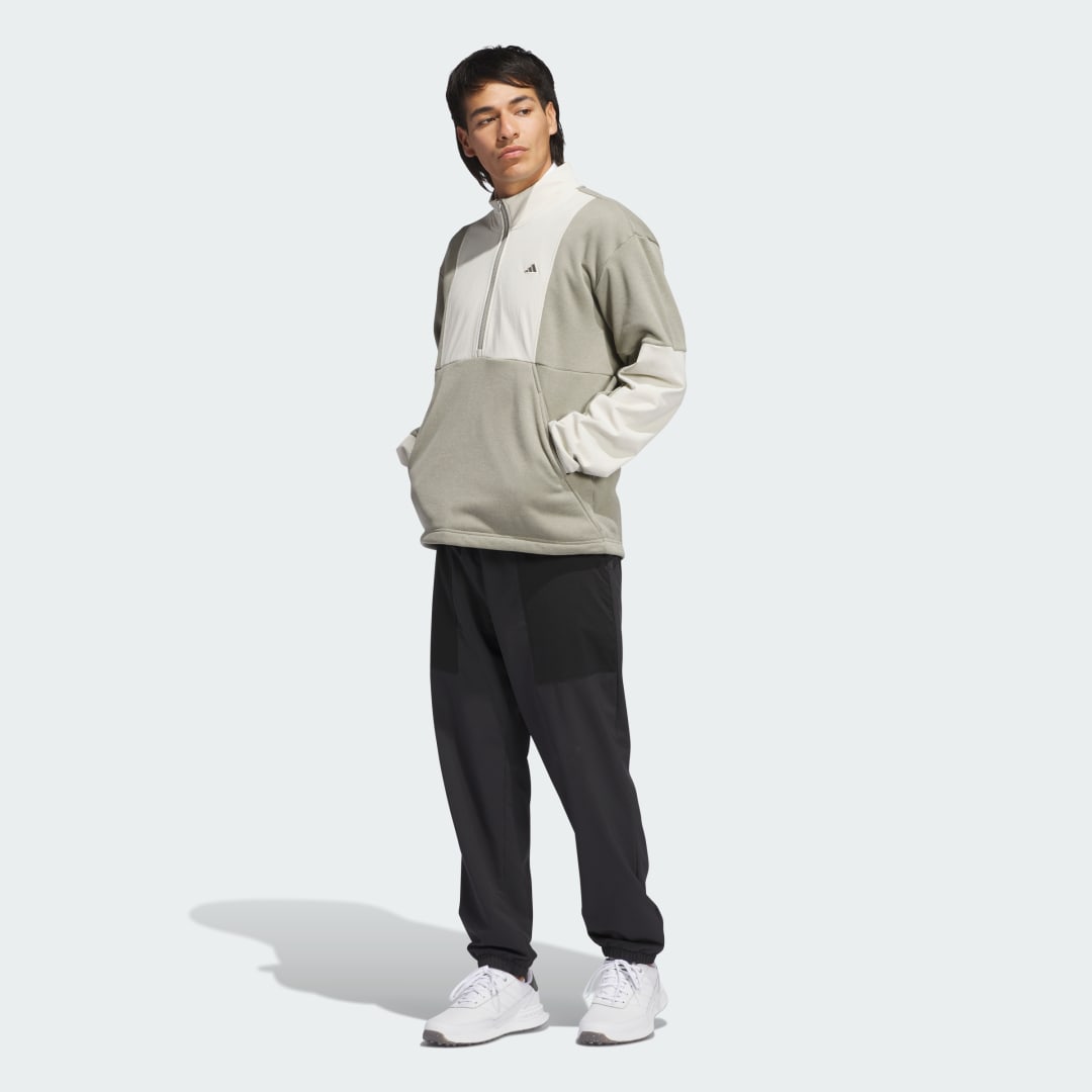 Adidas Go-to DWR Hybrid Pullover met Halflange Rits