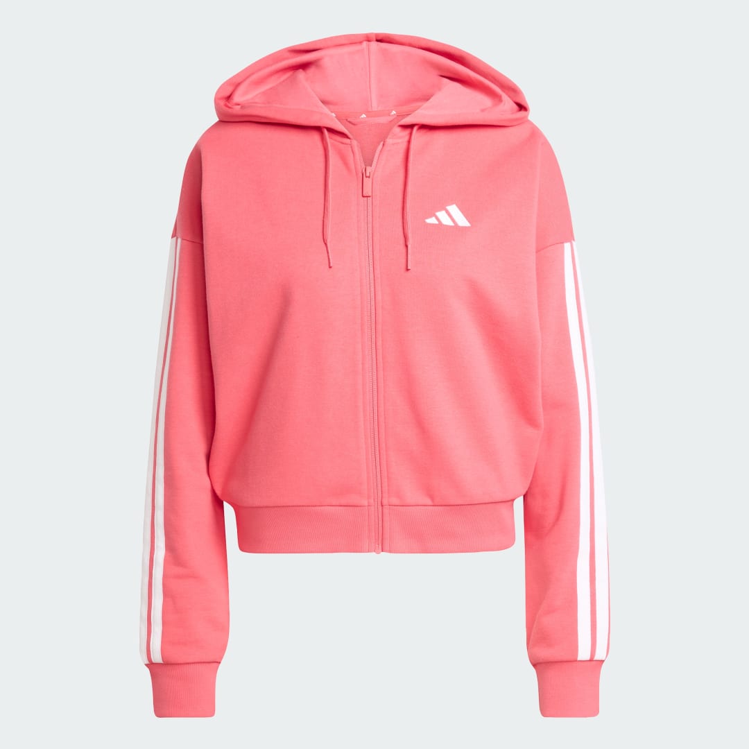 Adidas Essentials 3-Stripes French Terry Ritshoodie