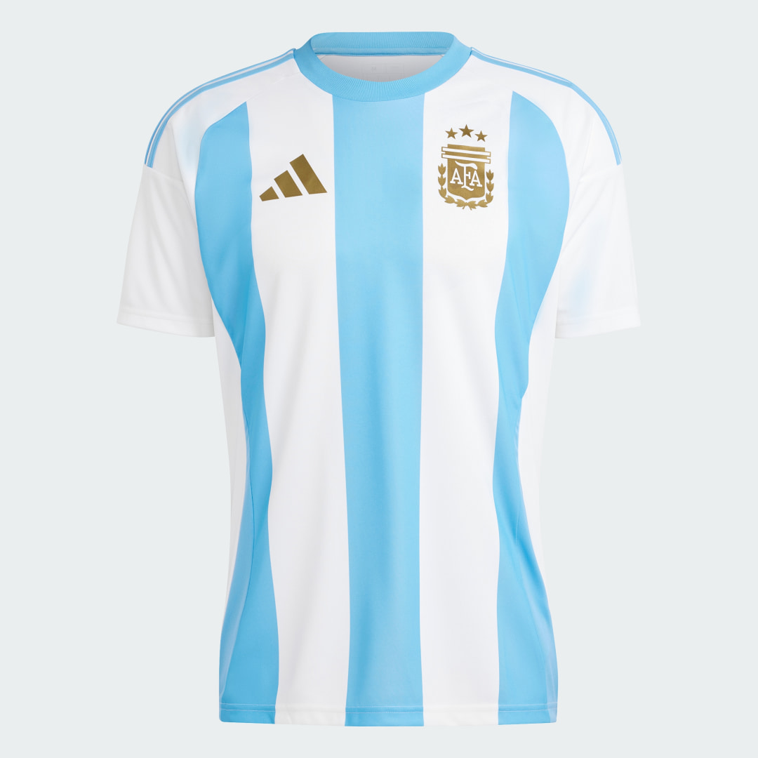 

adidas AFA H JSY FAN AFA H JSY FAN Hombre  - Hombre Fútbol, Blanco / azul burst