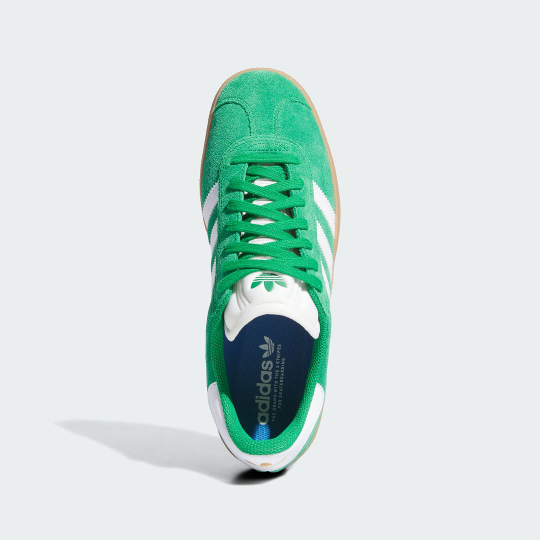 Adidas Gazelle sneaker Green / Cloud White / Gold Metallic