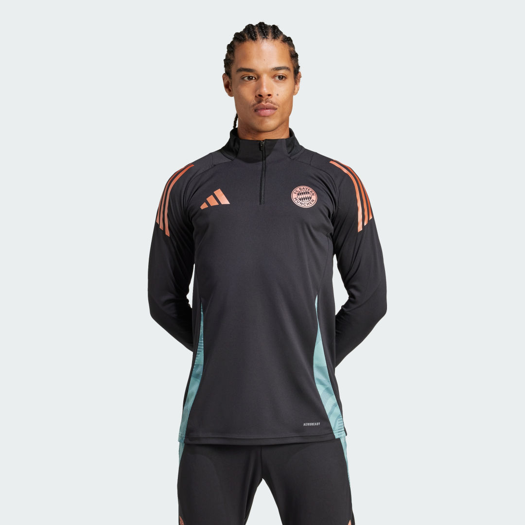 Adidas FC Bayern Munich Training Top Zwart- Heren Zwart