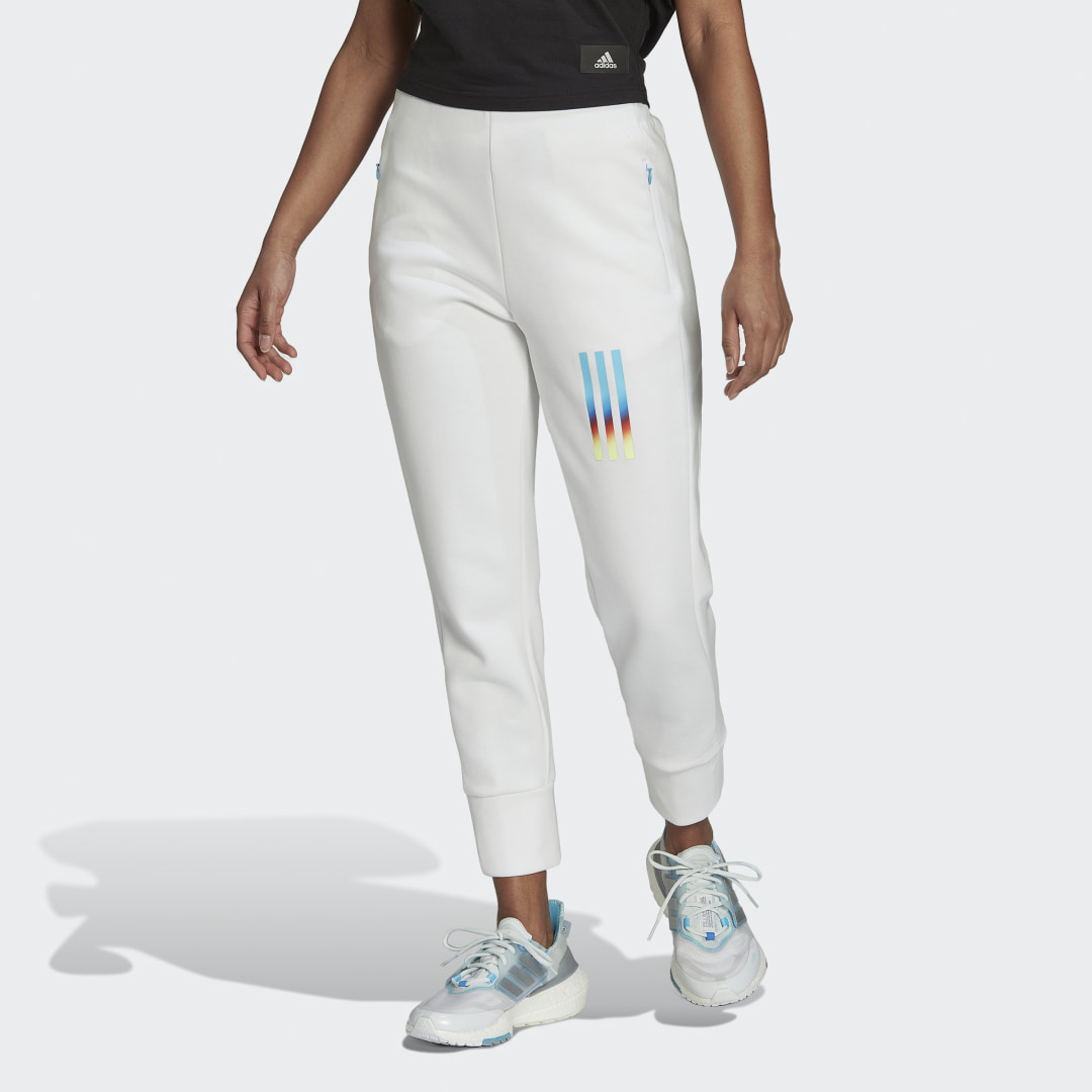 Adidas joggers sales high waisted