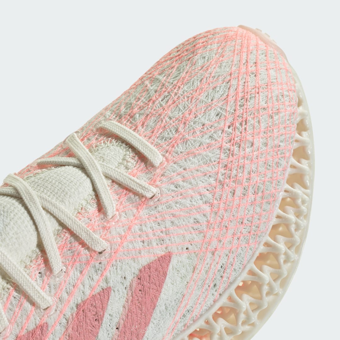 

adidas Tenis de Running 4dfwd x Strung Mujer, Off blanco/rosa spark/linen verde