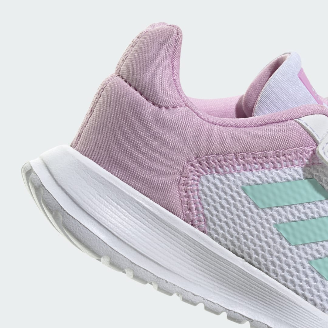 

adidas Tenis Tensaur Run Niño, Blanco/semi flash aqua/bliss lilac