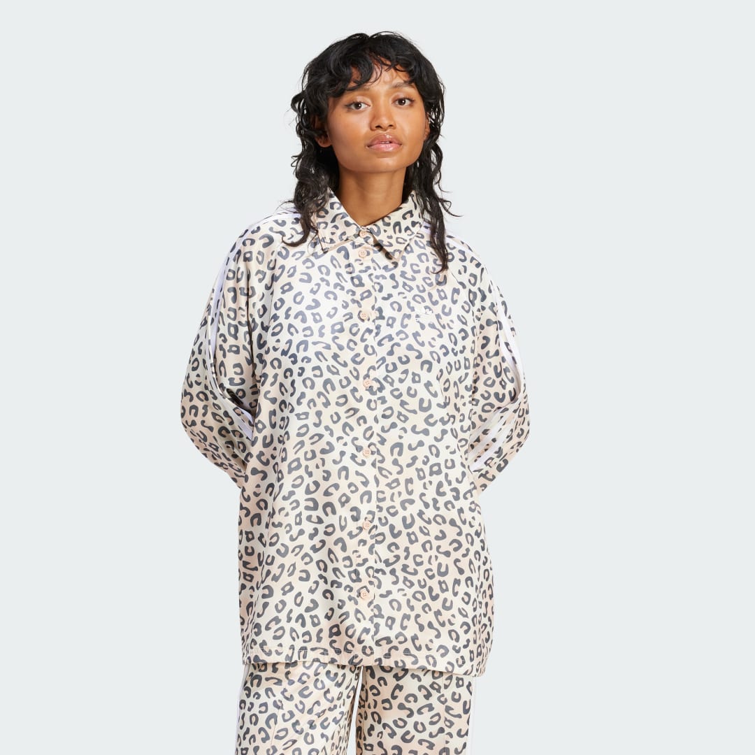 

Camisa Leopard Luxe adidas Originals Mujer, Blanco