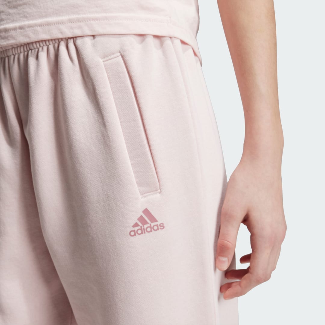 Adidas Essentials Small Logo Feel Cozy Fleece Broek Kids