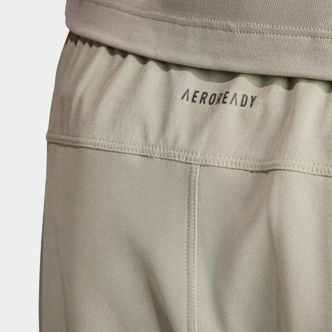 

adidas Pants de Entrenamiento Designed for Training Hombre, Plata pebble