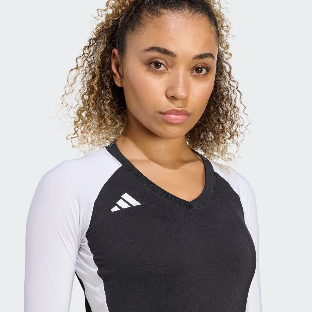 Adidas Quickset Long Sleeve Volleybalshirt