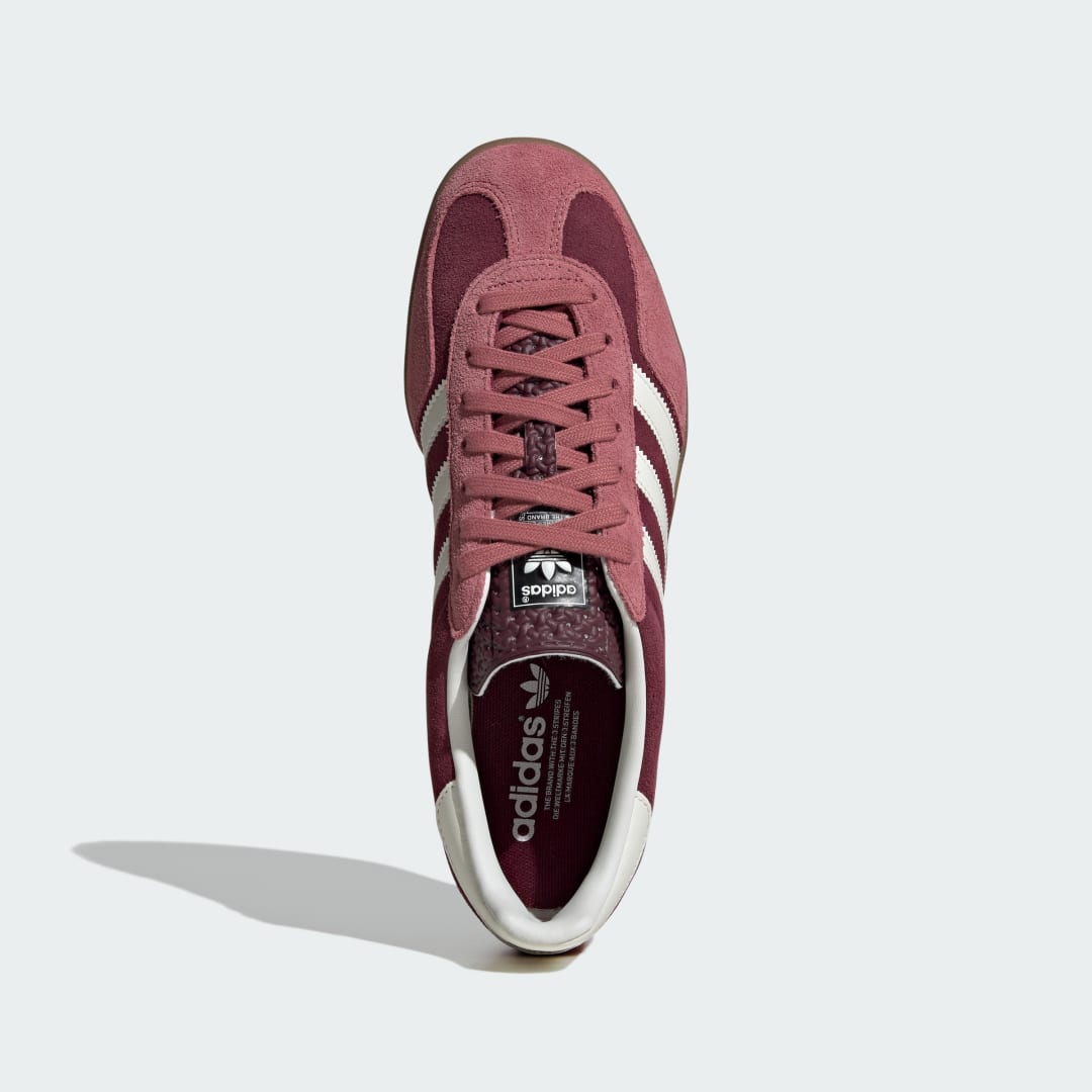Adidas Gazelle sneaker Maroon / Cloud White / Preloved Crimson