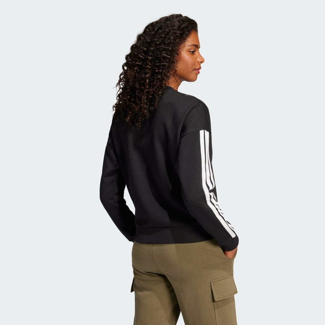 Sweatshirt femme adidas Essentials 3 Stripes Fleece - vue 2