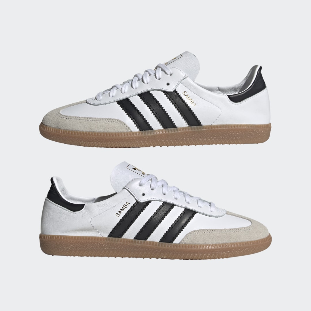 

adidas Tenis Samba Decon Unisex, Blanco/negro/gris one