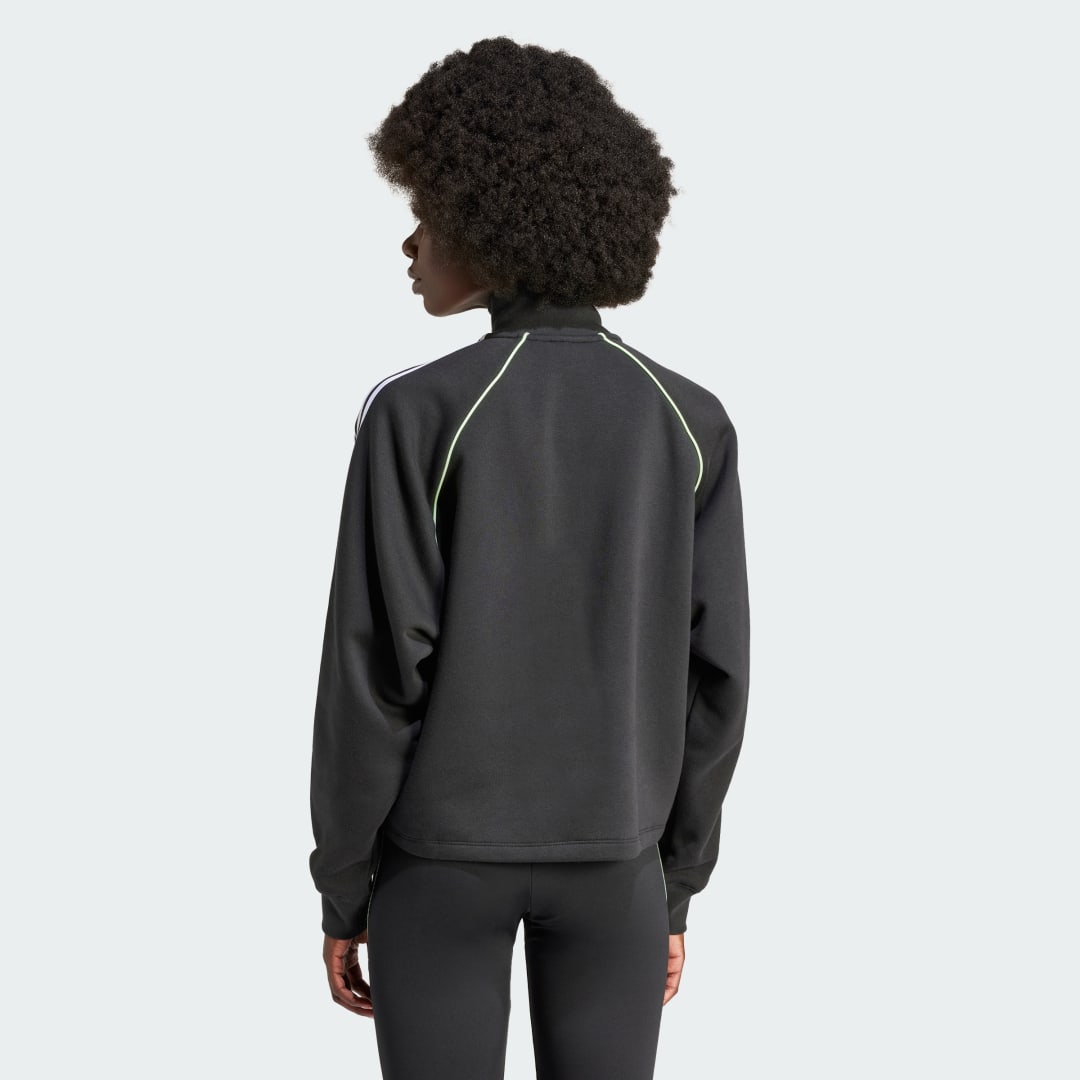 Adidas Originals Sweatshirt met Halflange Rits