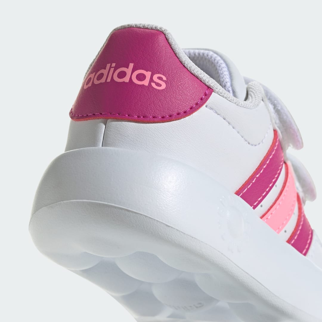 

adidas Tenis Breaknet 2.0 Para Niños, Blanco/lucid fuchsia/beam rosa