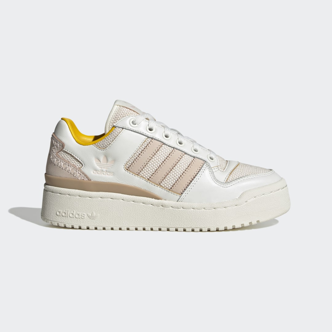 Adidas Forum Bold herensneaker goud en wit