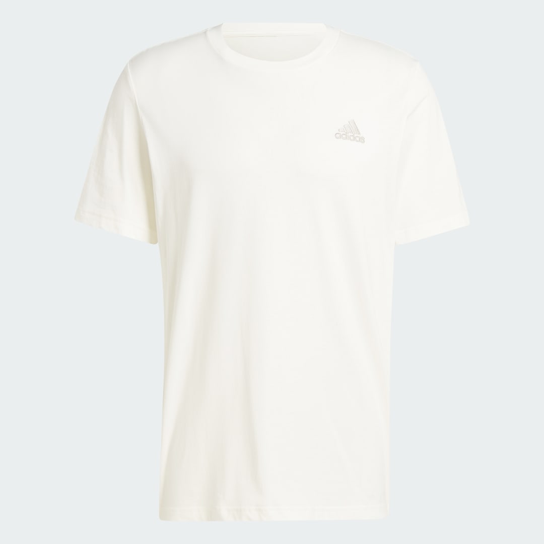 Adidas Essentials Single Jersey Geborduurd Small Logo T-shirt