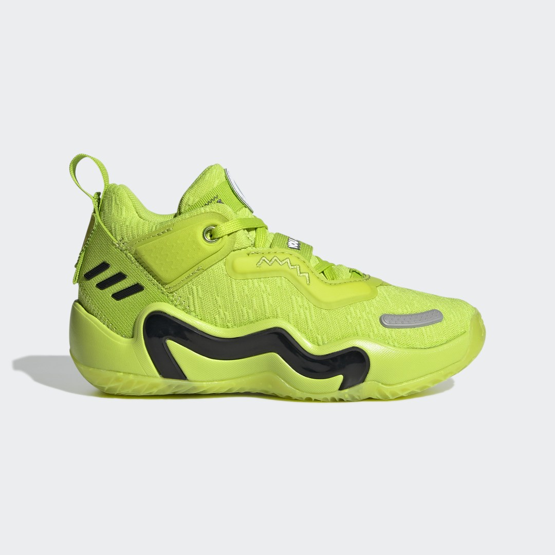adidas Donovan Mitchell D.O.N. Issue #3 Mike Wazowski Monsters, Inc. Shoes Semi Solar Slime Kids - S42792
