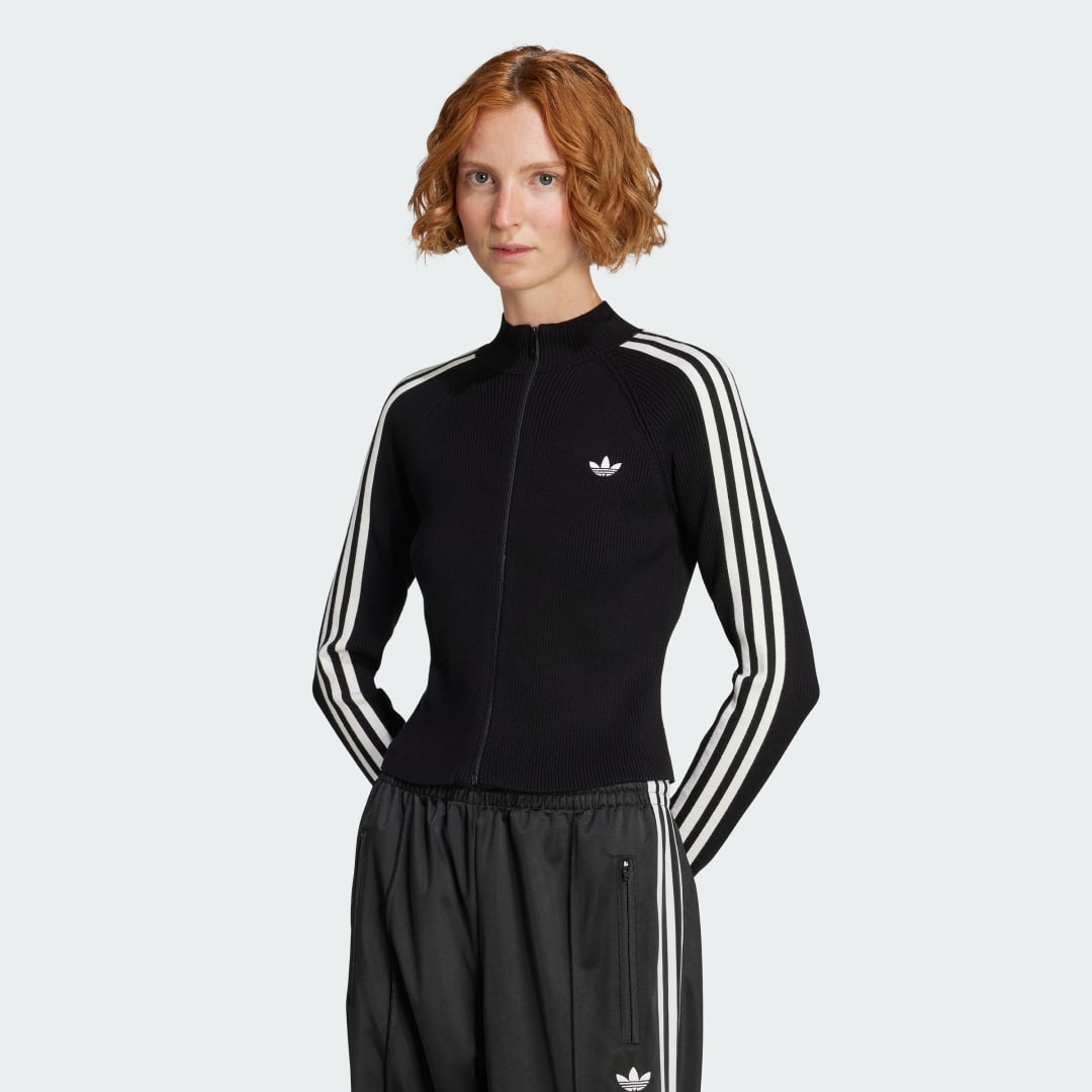 Adidas Adicolor 3-Stripes Slim Knit Sportjack