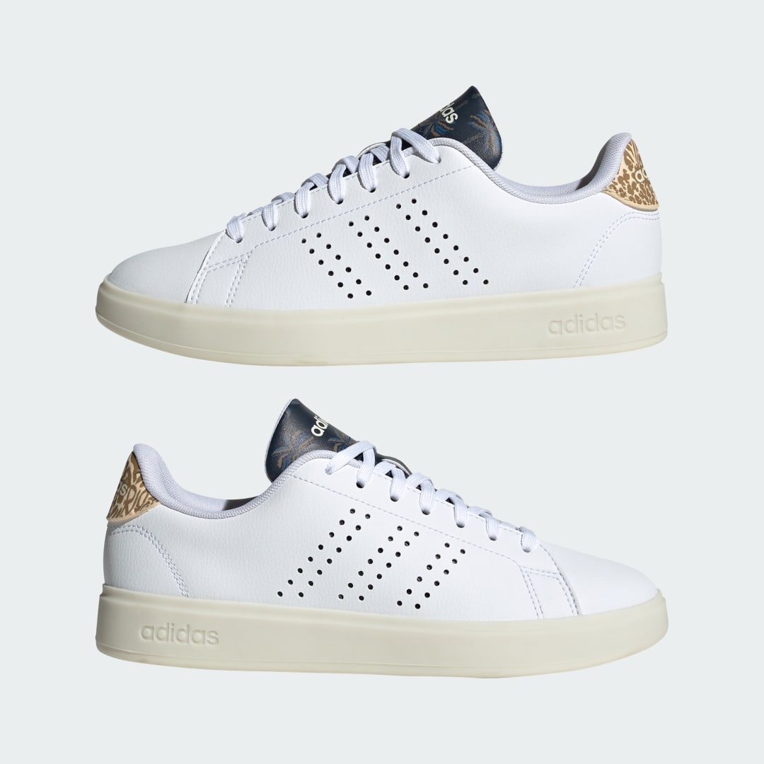 

adidas Tenis Advantage 2.0 Mujer, Blanco/night indigo/off blanco