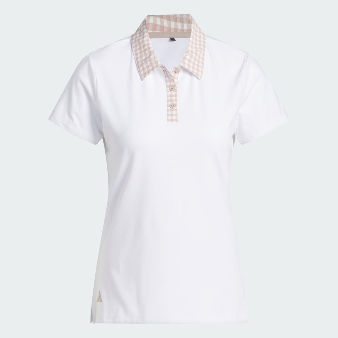 Ultimate365 Gingham Short Sleeve Polo Shirt - vue 4