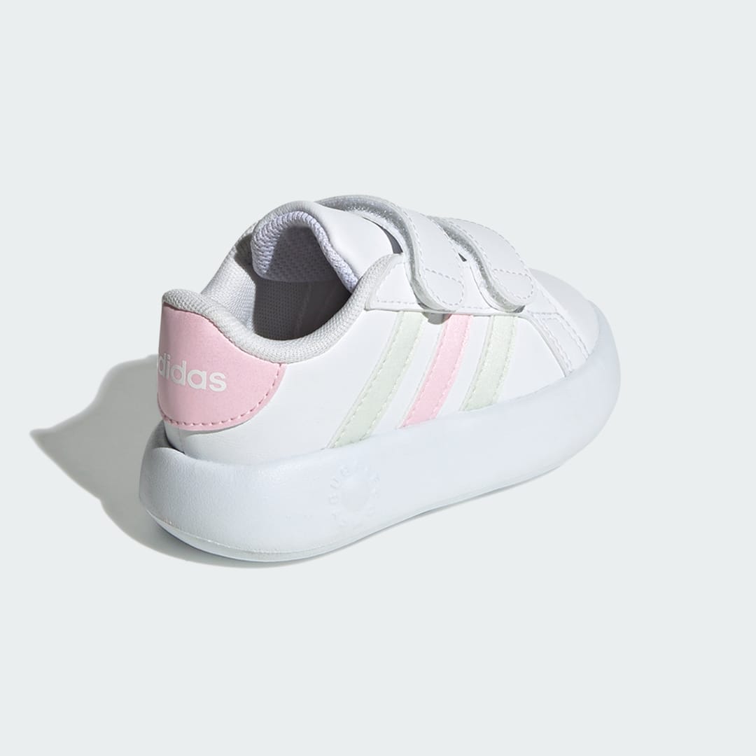 

adidas Tenis Adidas Grand Court 2.0 Para Bebé Niño, Blanco/crystal jade/clear rosa