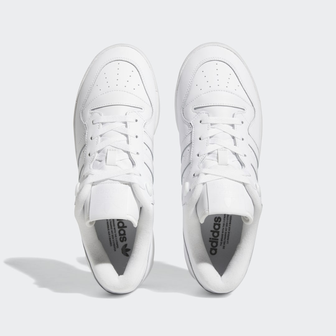 

adidas Tenis Rivalry Low Unisex, Blanco/blanco/blanco