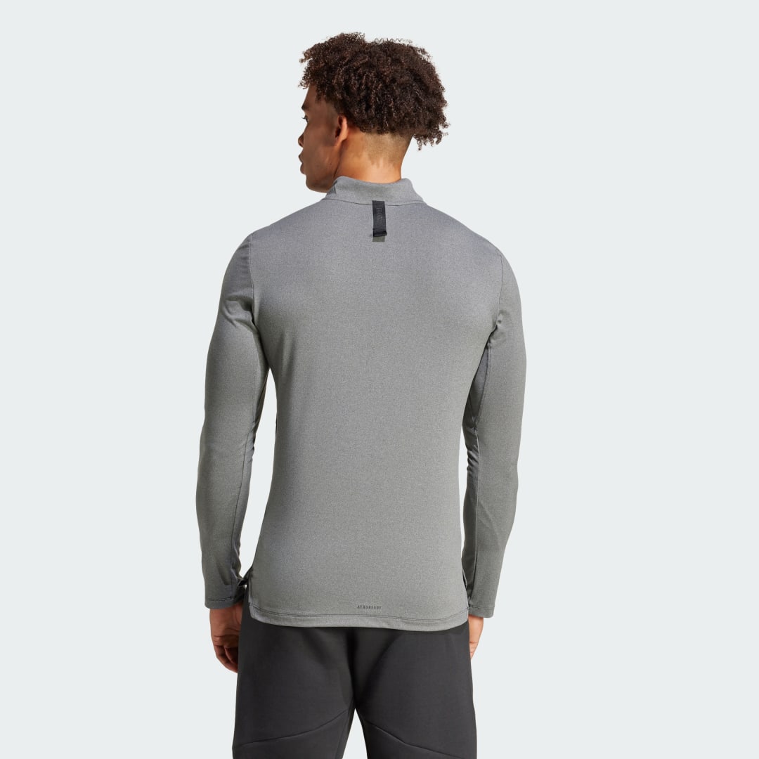 Adidas Workout Longsleeve met Halflange Rits