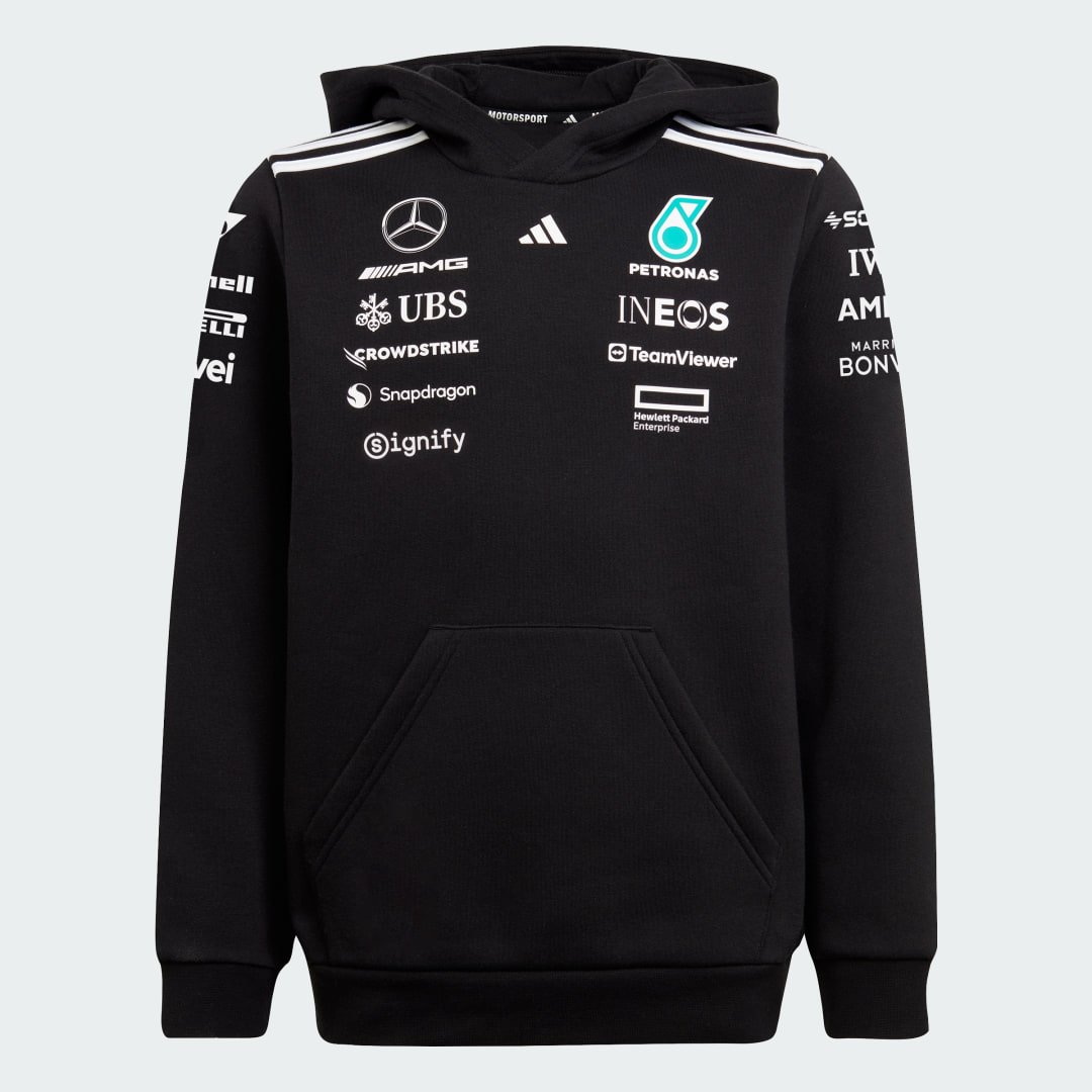 Adidas MERCEDES AMG PETRONAS FORMULA ONE TEAM HOODIE